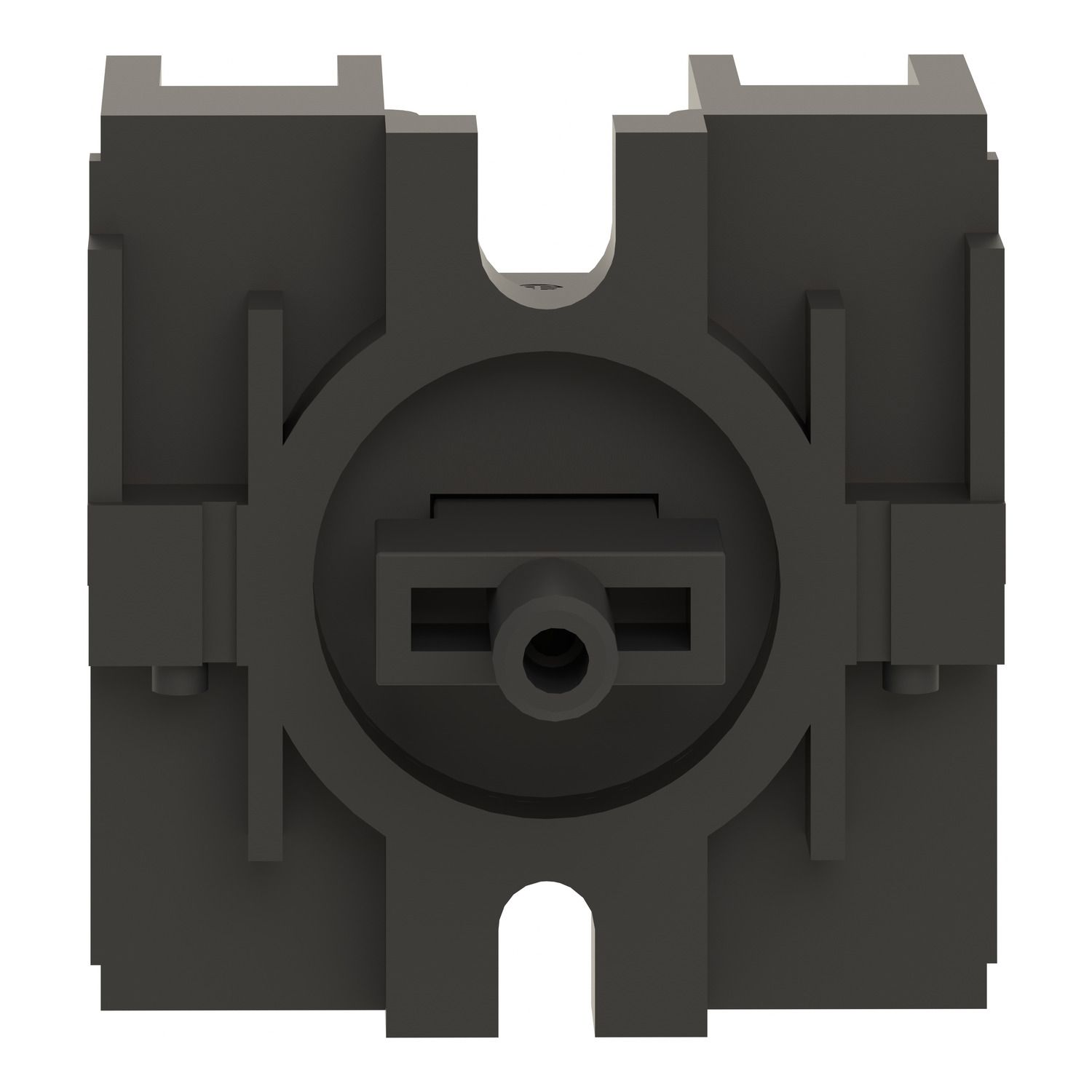 Picture of Single contact block, Harmony XAC, spring return, front mounting, single speed CO for XACB91 operators