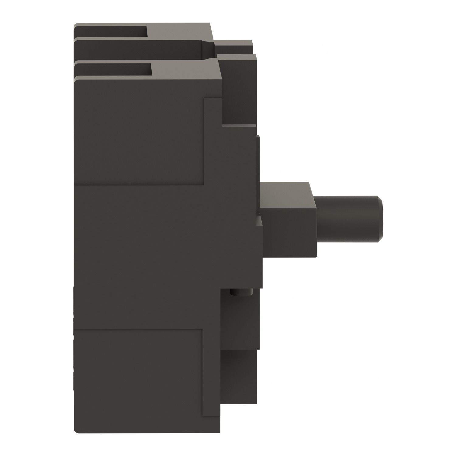 Picture of Single contact block, Harmony XAC, spring return, front mounting, single speed CO for XACB91 operators