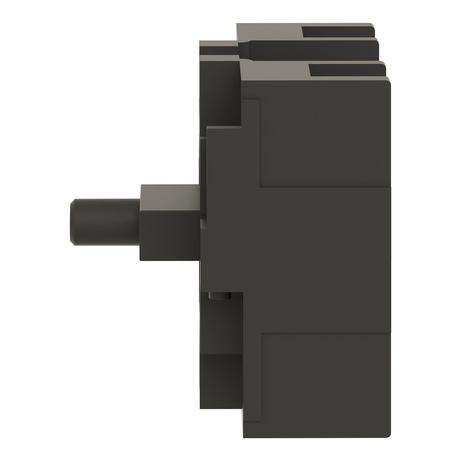 Picture of Single contact block, Harmony XAC, spring return, front mounting, single speed CO for XACB91 operators