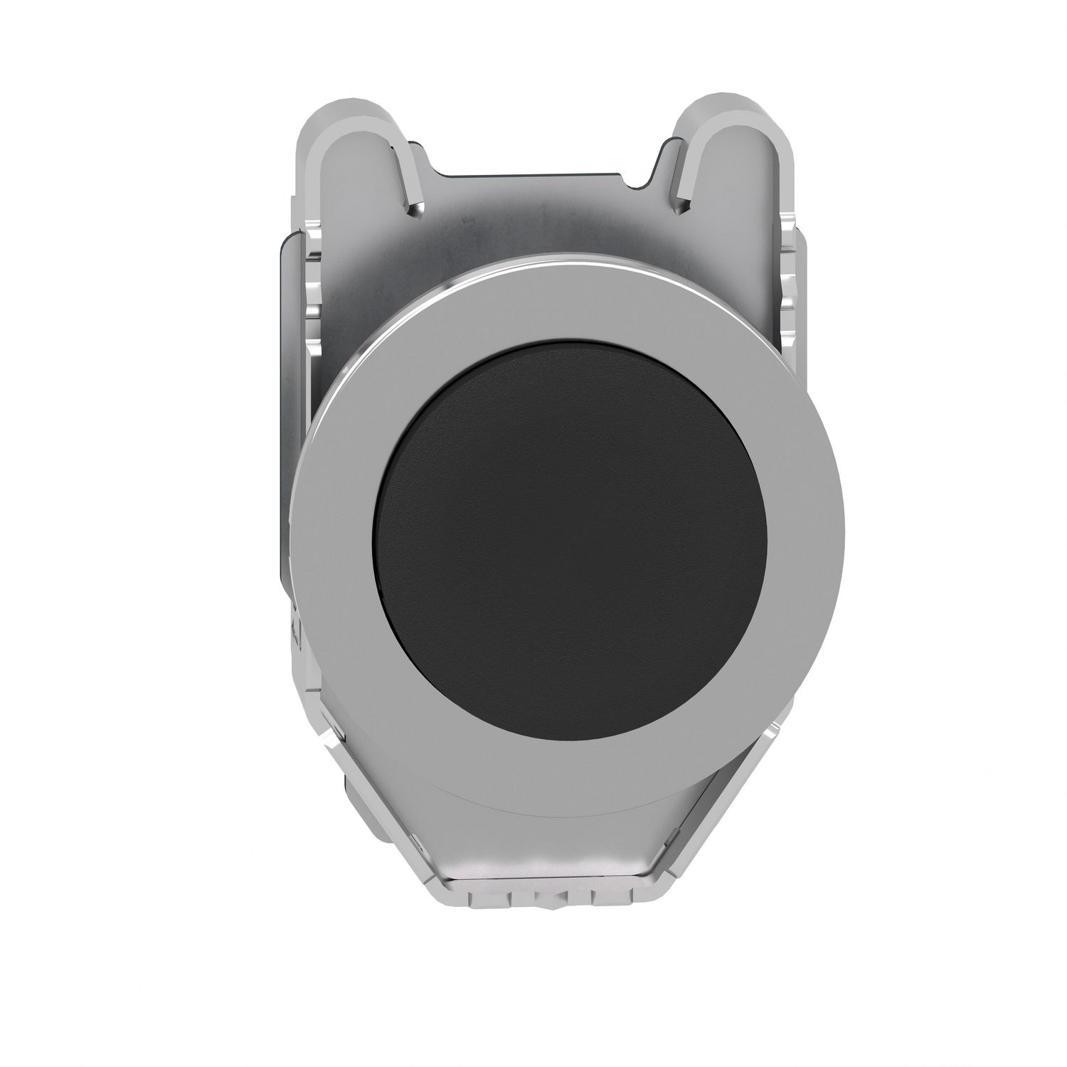 Picture of Head for non illuminated push button, Harmony XB4, flush mounted black projecting pushbutton push