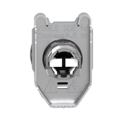 Picture of Head for selector switch, Harmony XB4, flush mounted black 3 position return left to center