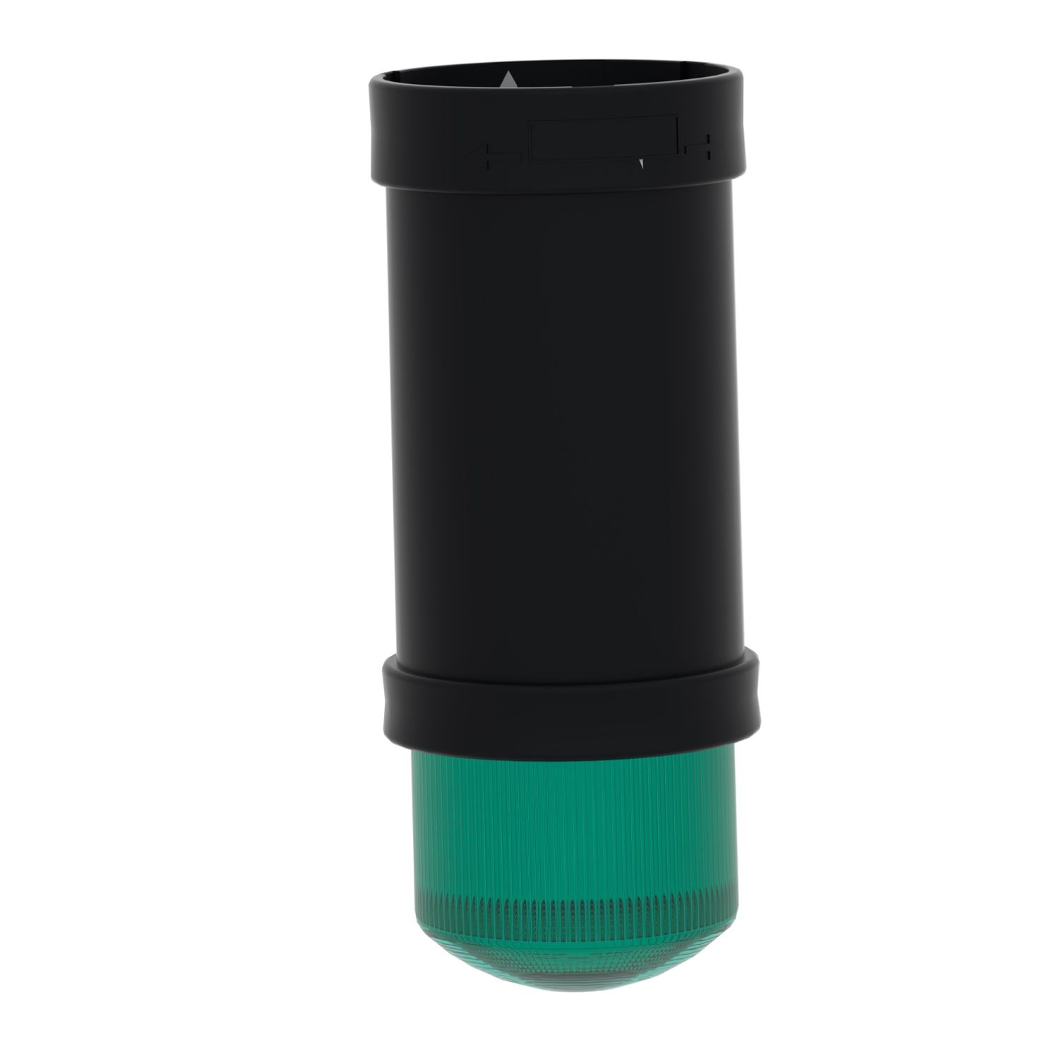 Picture of Indicator bank, Harmony XVB, illuminated unit, plastic, green, 70mm, integral flash discharge tube, 5joule, 230V AC