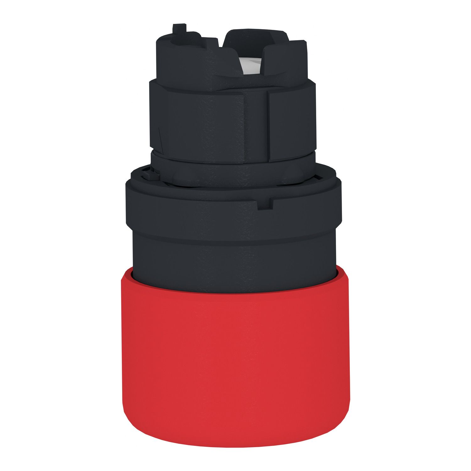 Picture of Head for non illuminated push button, Harmony XB5, red mushroom 30mm, 22mm, spring return, unmarked