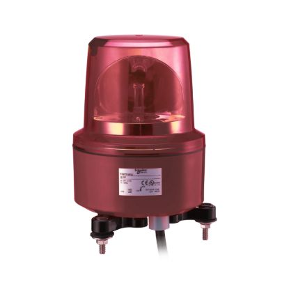 Picture of Rotating beacon, Harmony XVR, 130mm, red, without buzzer, 230V AC