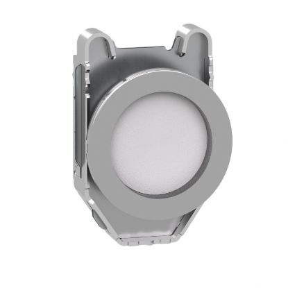 Picture of Head for non illuminated push button, Harmony XB4, flush mounted white pushbutton recessed