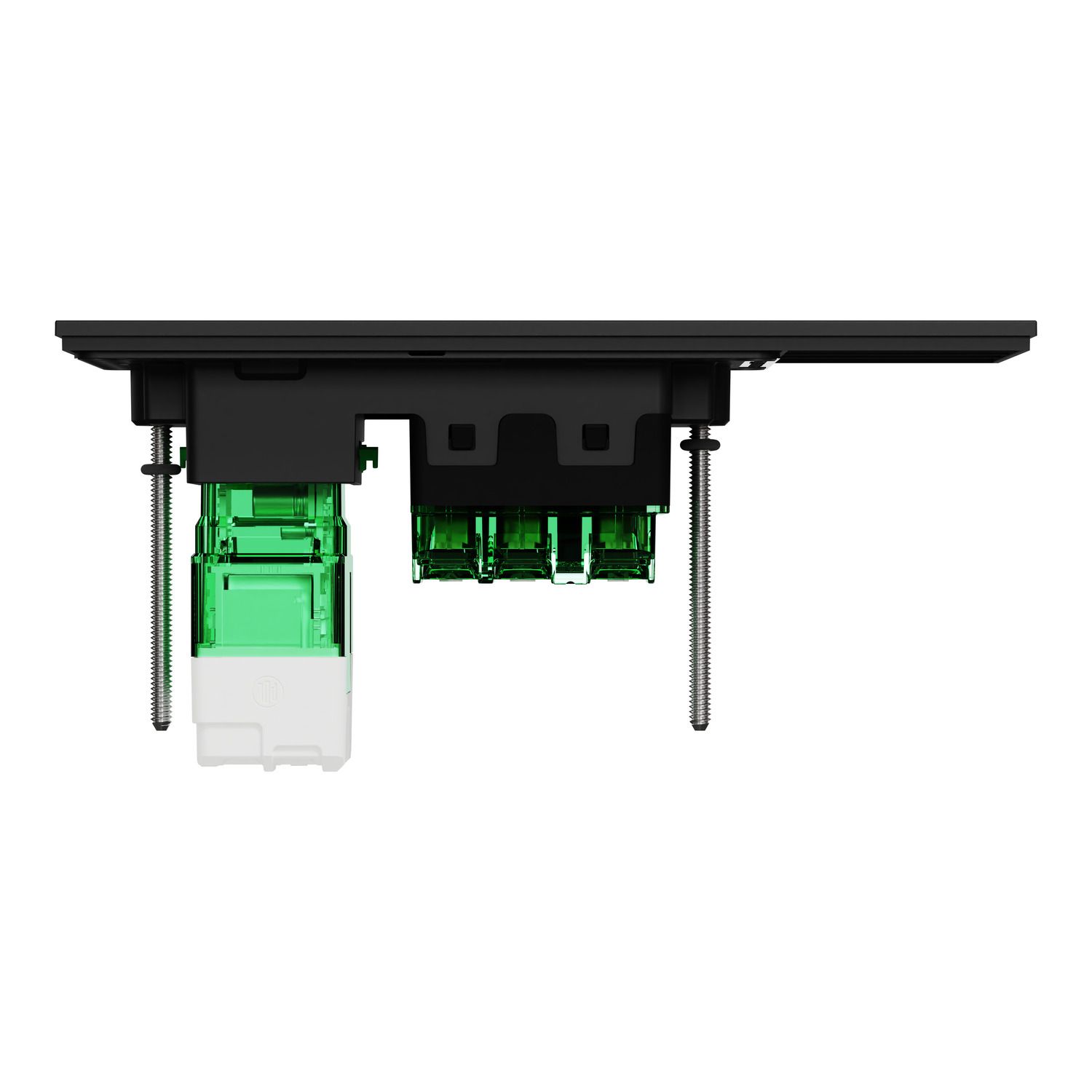 Picture of Single Switch Power Point, Clipsal Solis, Smart Switch, Horizontal Mount, 230V-240V, 10A