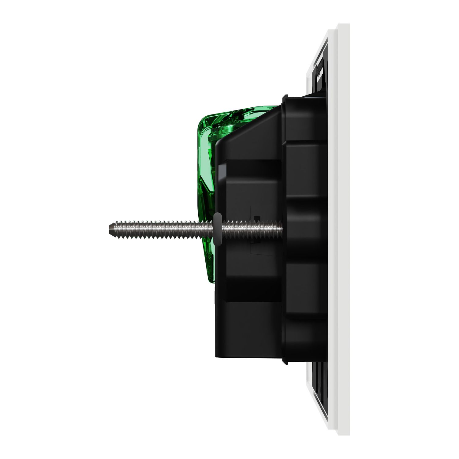 Picture of Double Switch Power Point, Clipsal Solis T Series, Horizontal Mount, 230V-240V, 10A