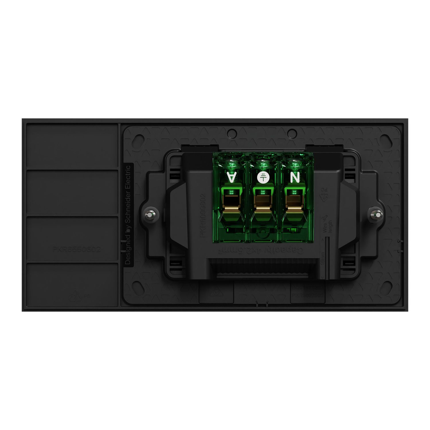 Picture of Double Switch Power Point, Clipsal Solis, Horizontal Mount, 230V-240V, 10A