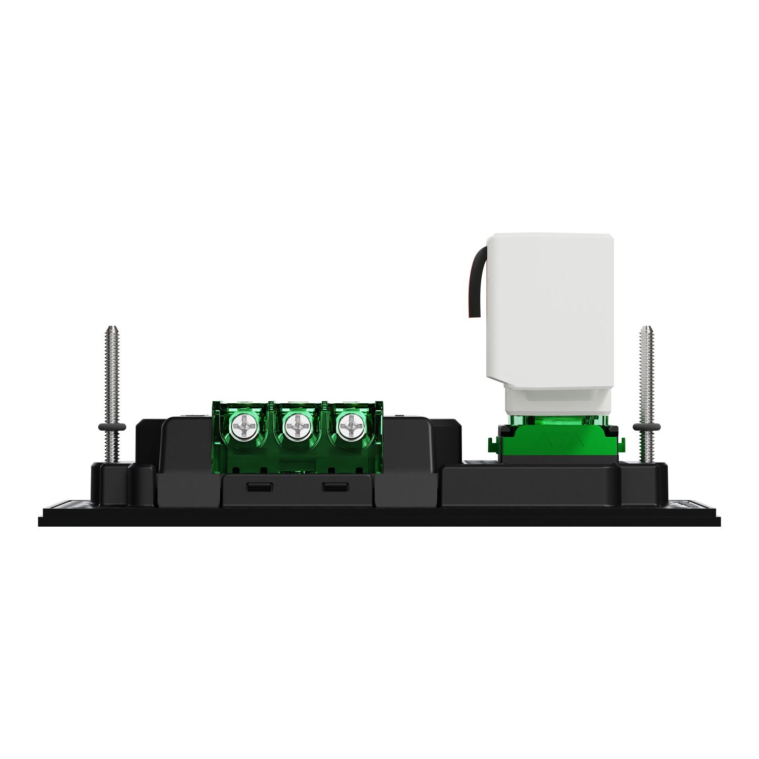 Picture of Double Switch Power Point, Clipsal Solis T Series, with USB C Charger, Horizontal Mount, 230V-240V, 10A