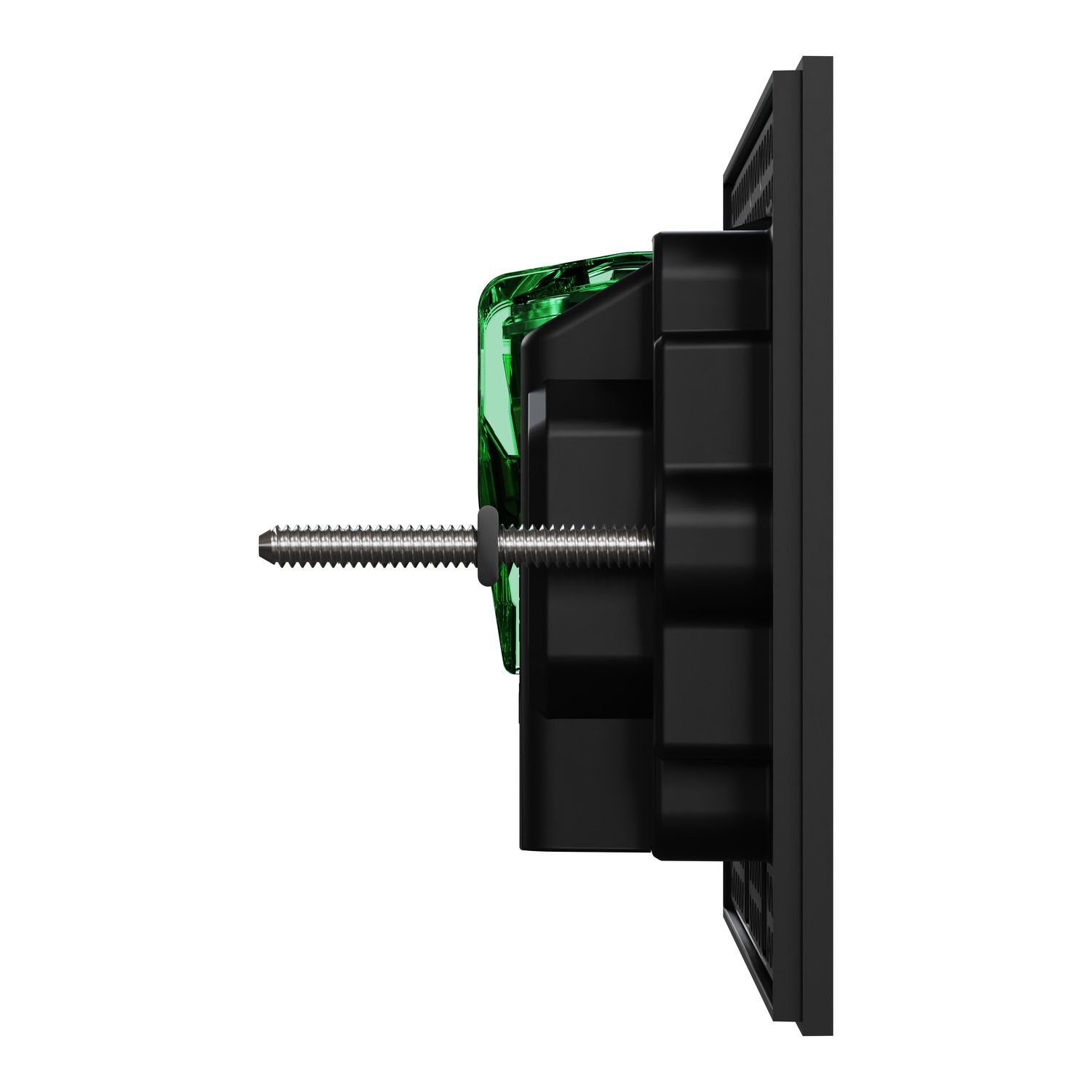 Picture of Double Switch Power Point, Clipsal Solis, Horizontal Mount, 230V-240V, 10A, Removable Extra Switch
