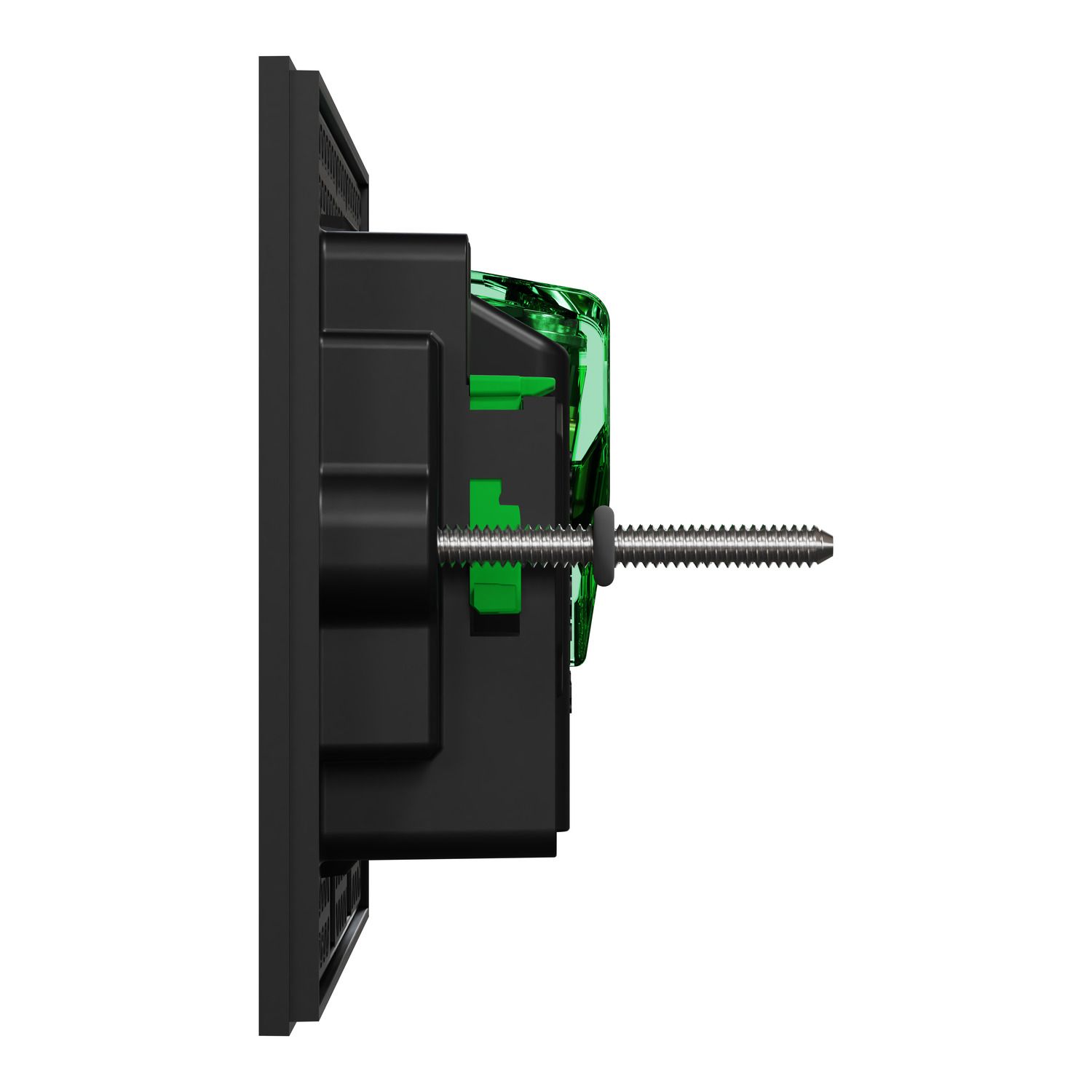 Picture of Double Switch Power Point, Clipsal Solis, Horizontal Mount, 230V-240V, 10A, Removable Extra Switch