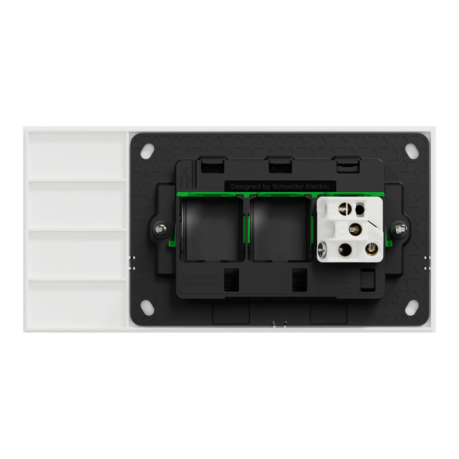 Picture of Flush Switch, Clipsal Solis, Horizontal Mount, 1 Gang, 230V-240V, 10AX 1-Way/2-Way