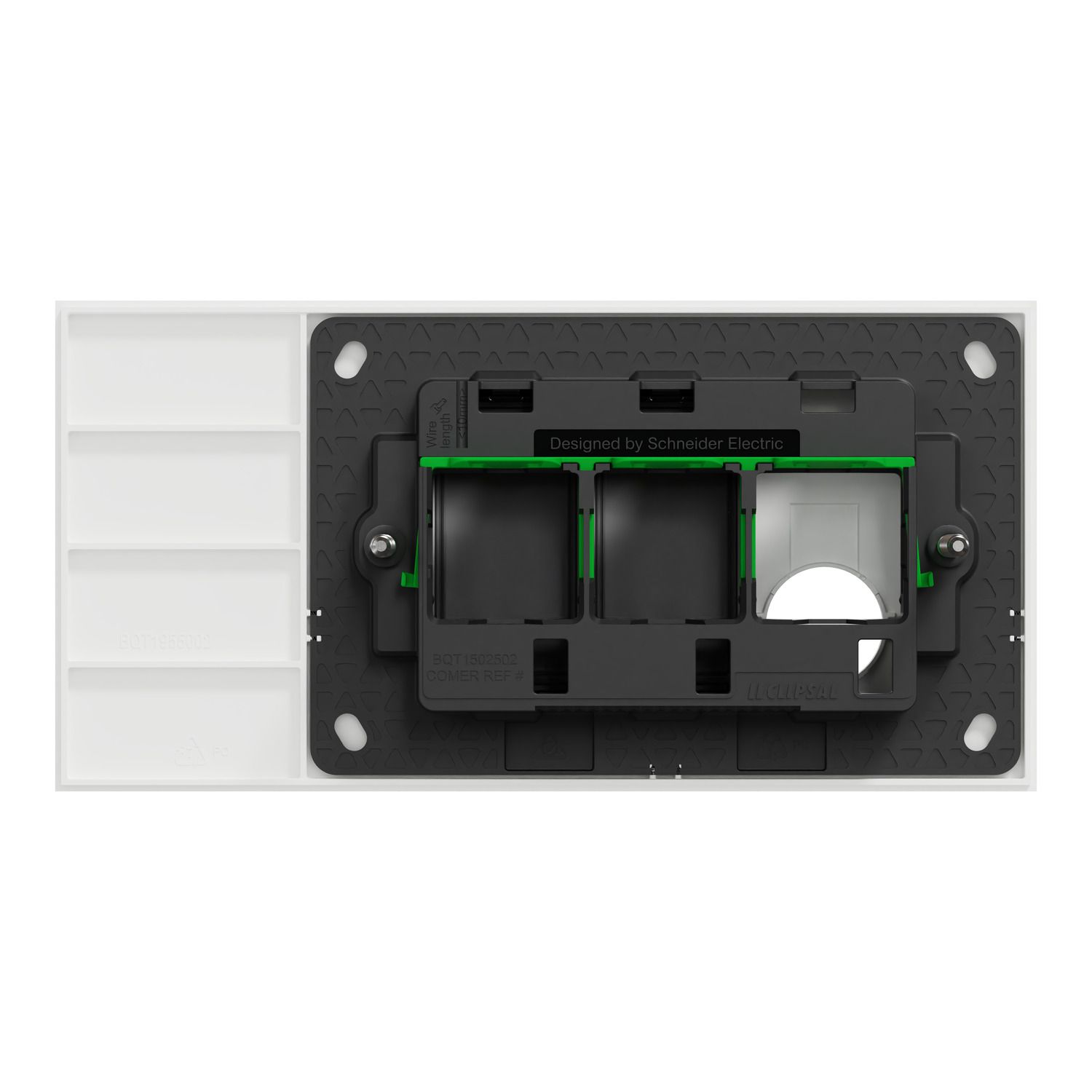 Picture of Grid Plate and Cover, Clipsal Solis, 1 Gang, Horizontal