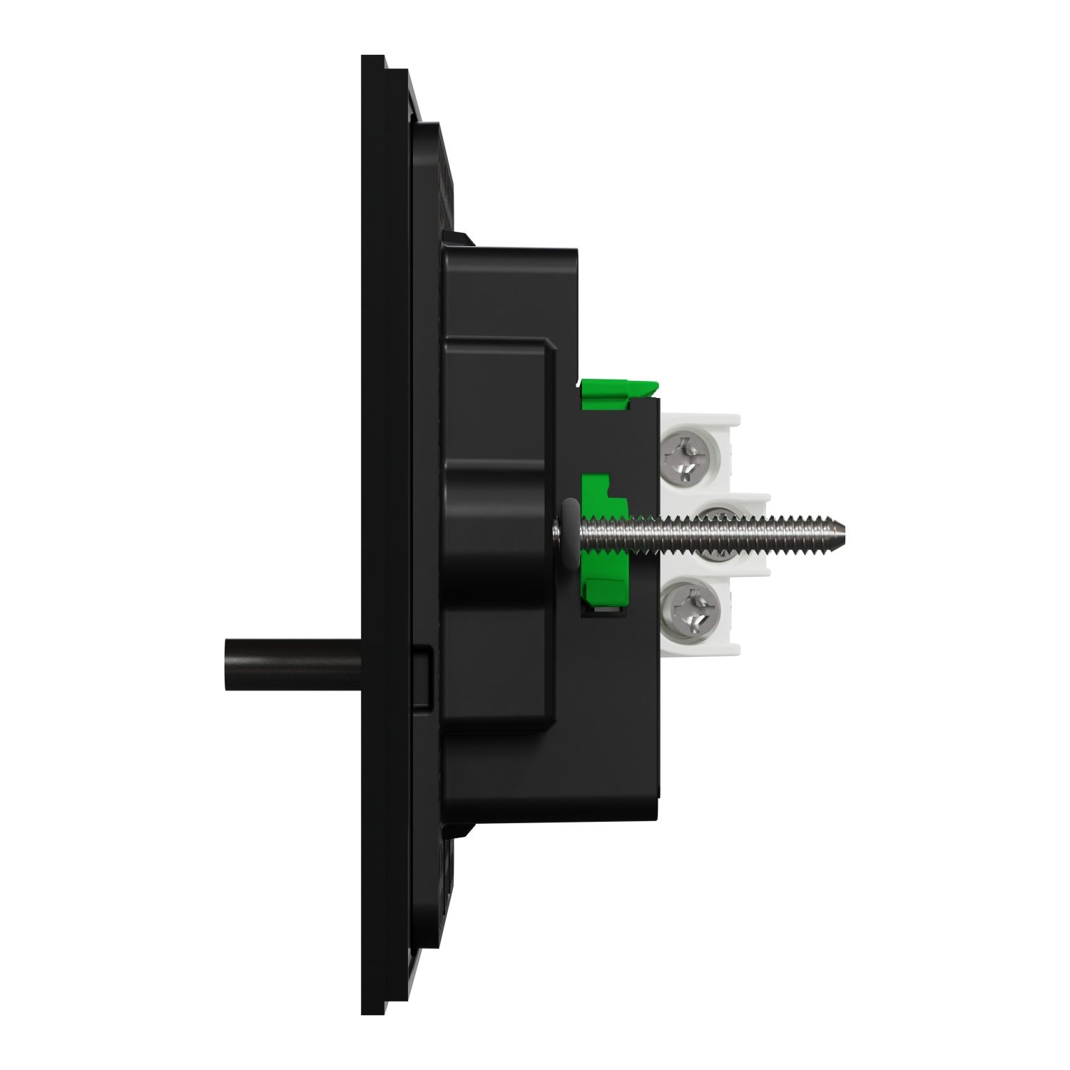 Picture of Flush Switch, Clipsal Solis T Series, Horizontal Mount, 1 Gang, 230V-240V, 10AX 1-Way/2-Way