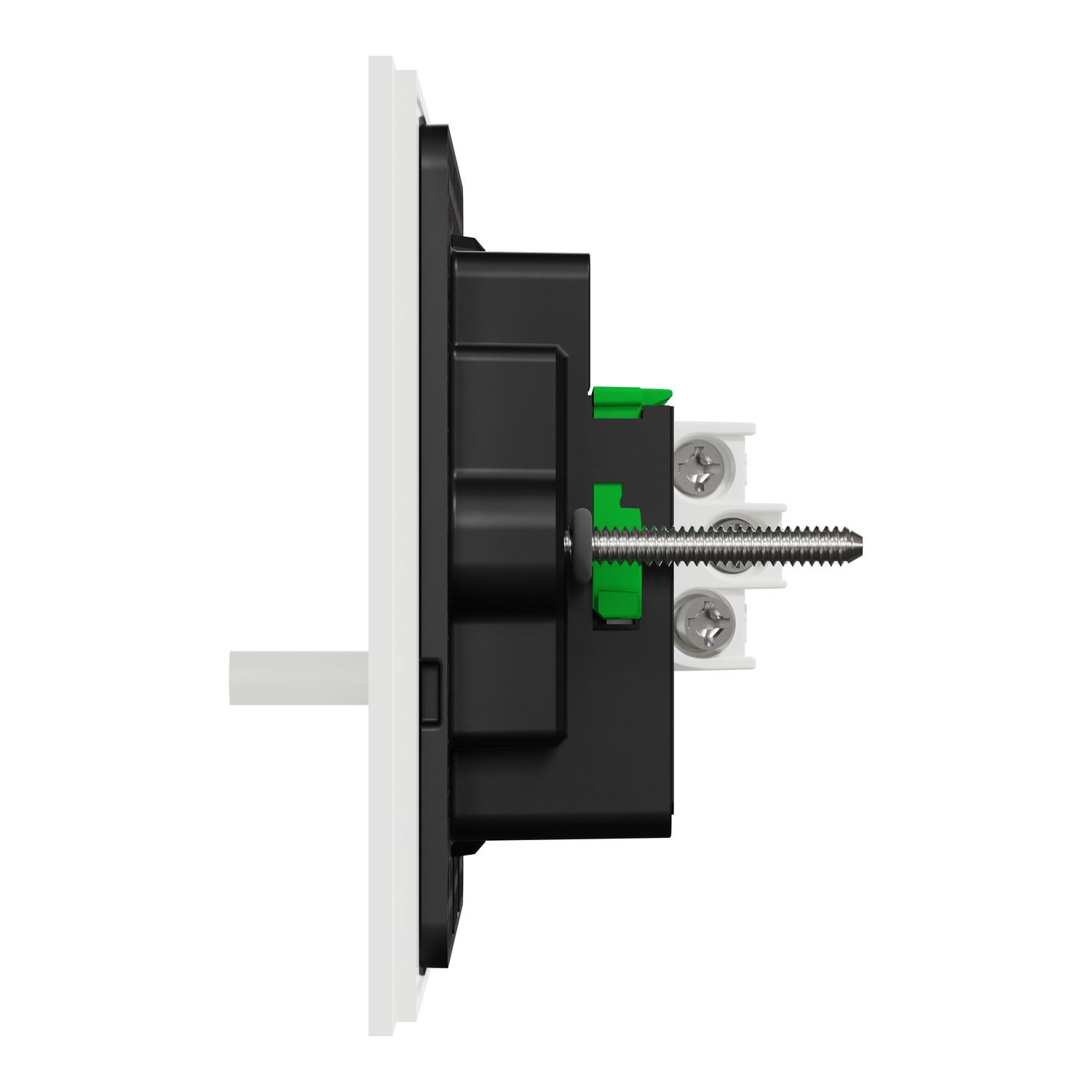 Picture of Flush Switch, Clipsal Solis T Series, Horizontal Mount, 1 Gang, 230V-240V, 10AX 1-Way/2-Way
