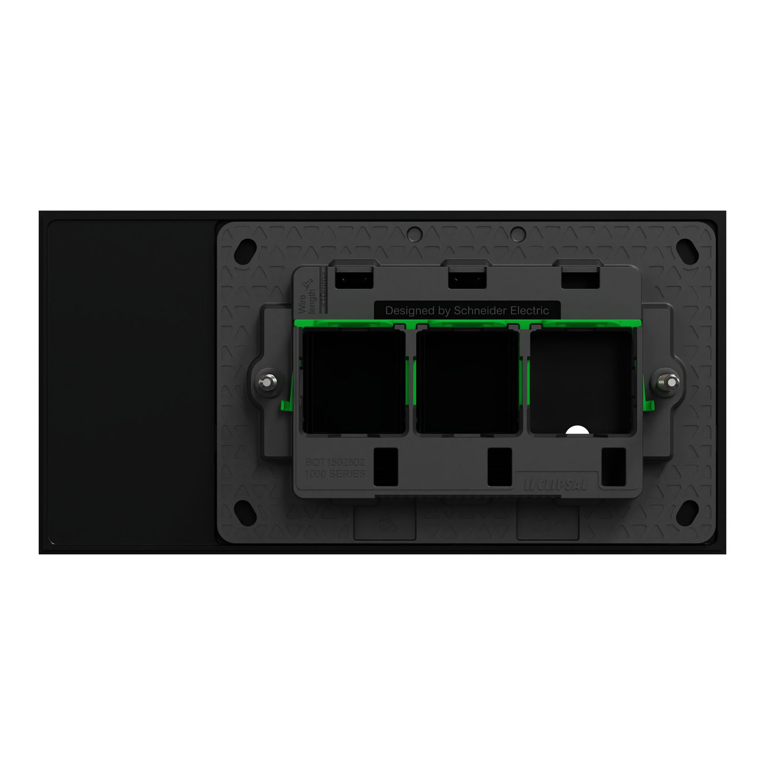 Picture of Grid Plate and Cover, Clipsal Solis T Series, 1 Gang, Horizontal