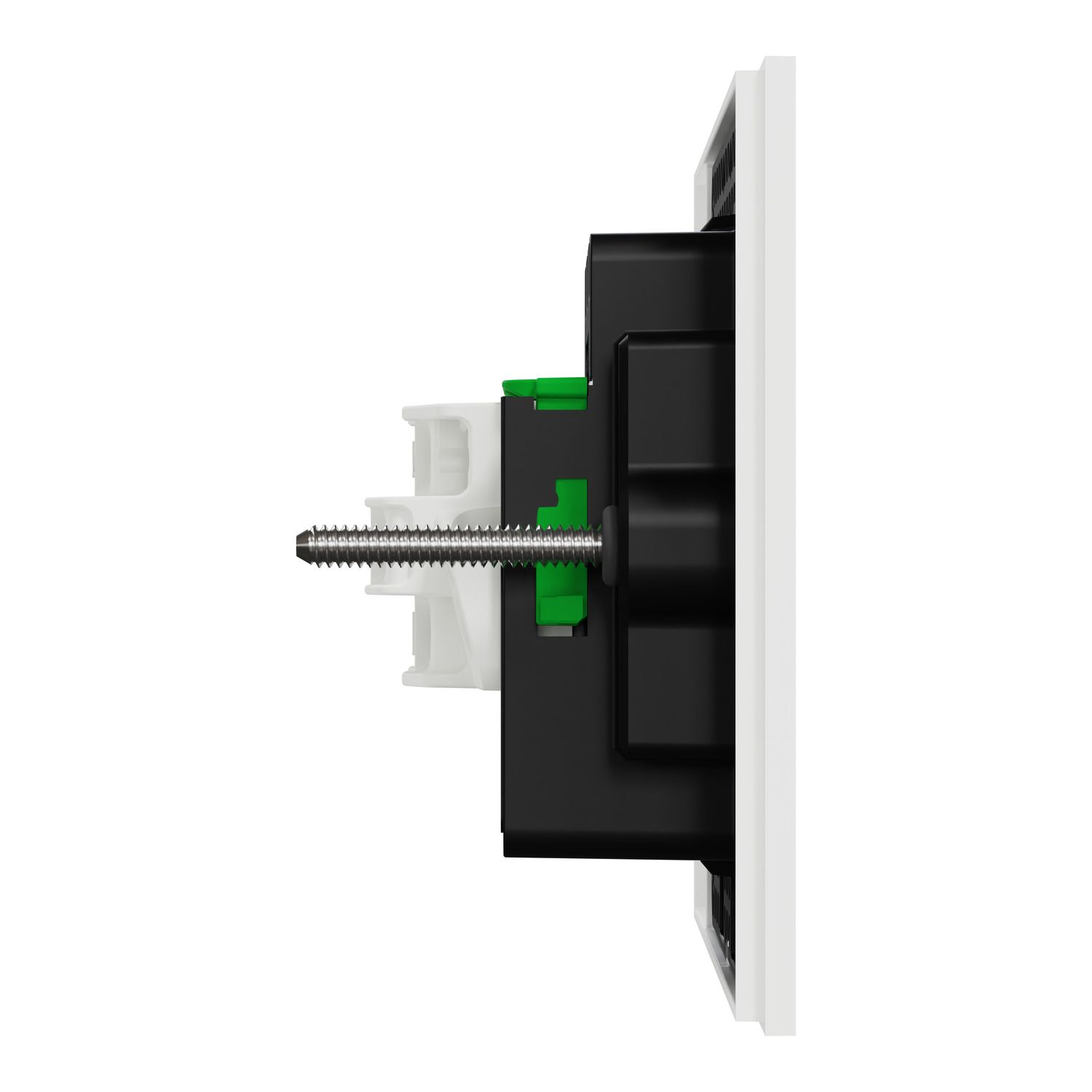 Picture of Flush Switch, Clipsal Solis, Horizontal Mount, 2 Gang, 230V-240V, 10AX 1-Way/2-Way