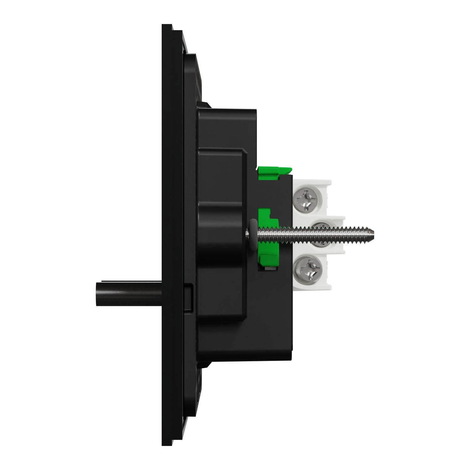 Picture of Flush Switch, Clipsal Solis T Series, Horizontal Mount, 2 Gang, 230V-240V, 10AX 1-Way/2-Way