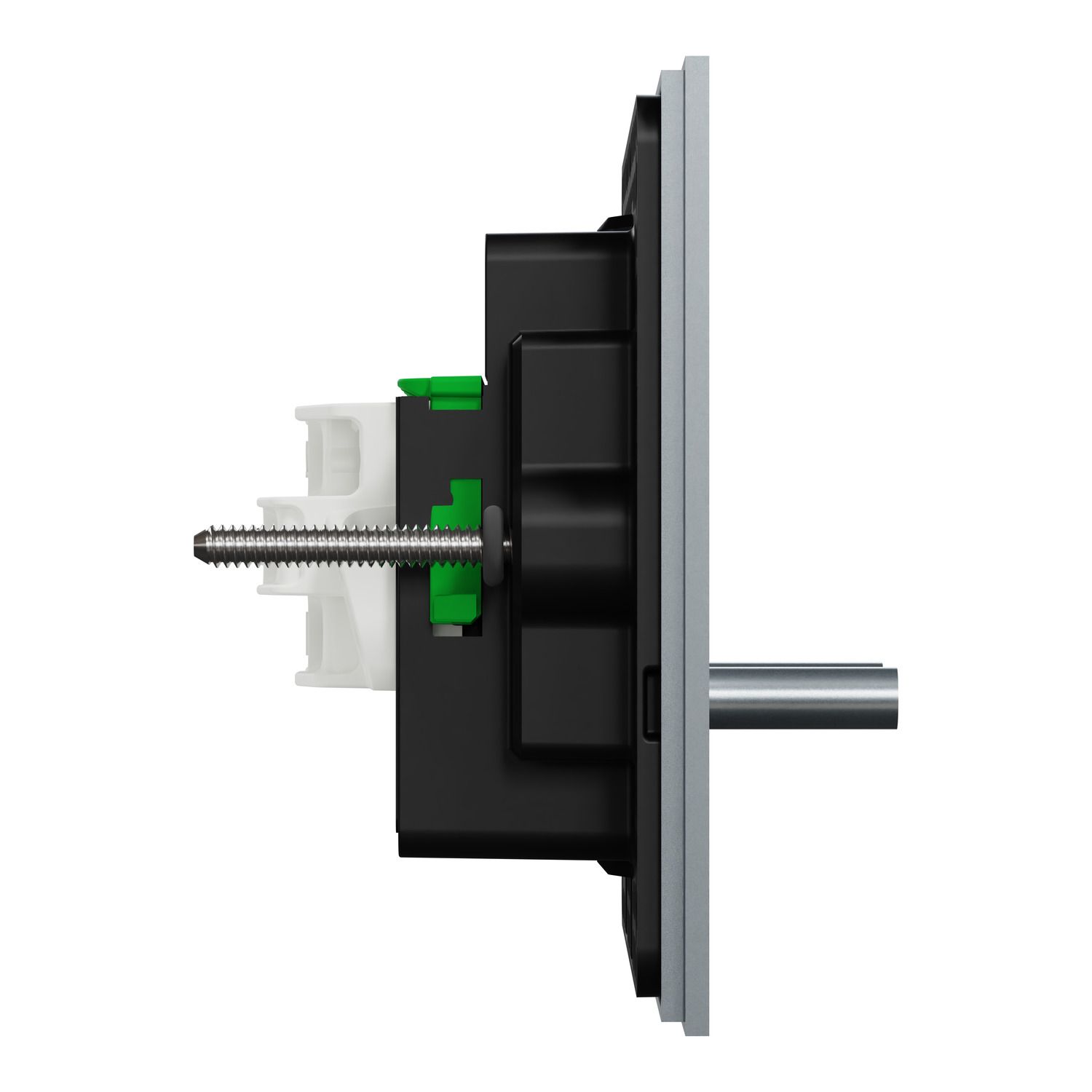 Picture of Flush Switch, Clipsal Solis T Series, Horizontal Mount, 2 Gang, 230V-240V, 10AX 1-Way/2-Way