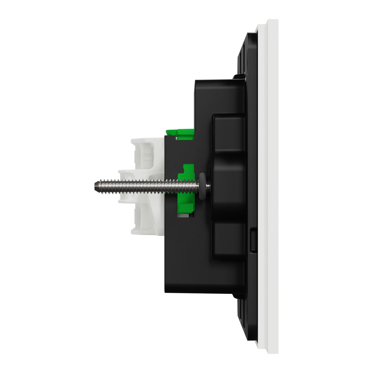 Picture of Flush Switch, Clipsal Solis, Horizontal Mount, 3 Gang, 230V-240V, 10AX 1-Way/2-Way