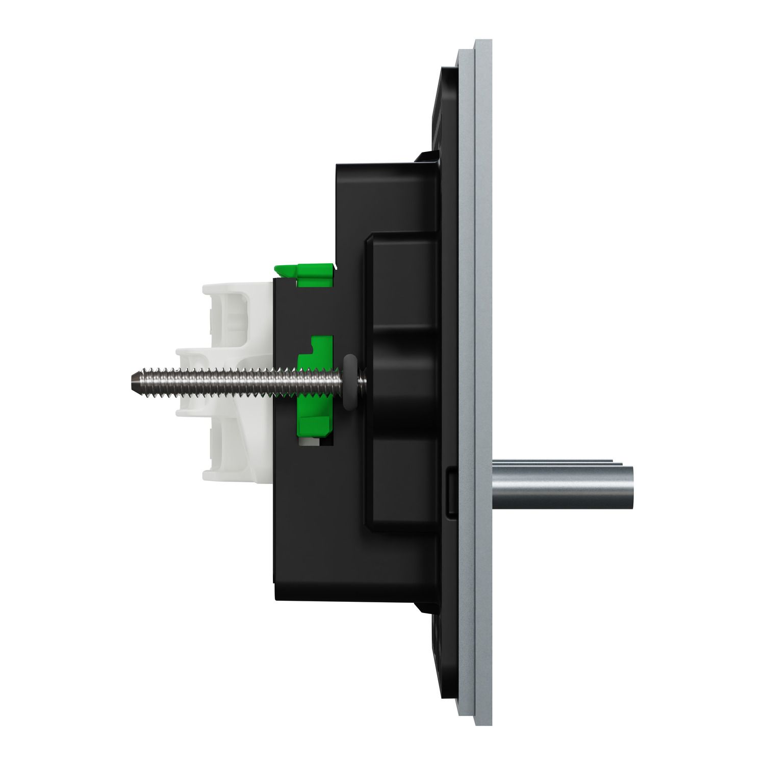 Picture of Flush Switch, Clipsal Solis T Series, Horizontal Mount, 3 Gang, 230V-240V, 10AX 1-Way/2-Way