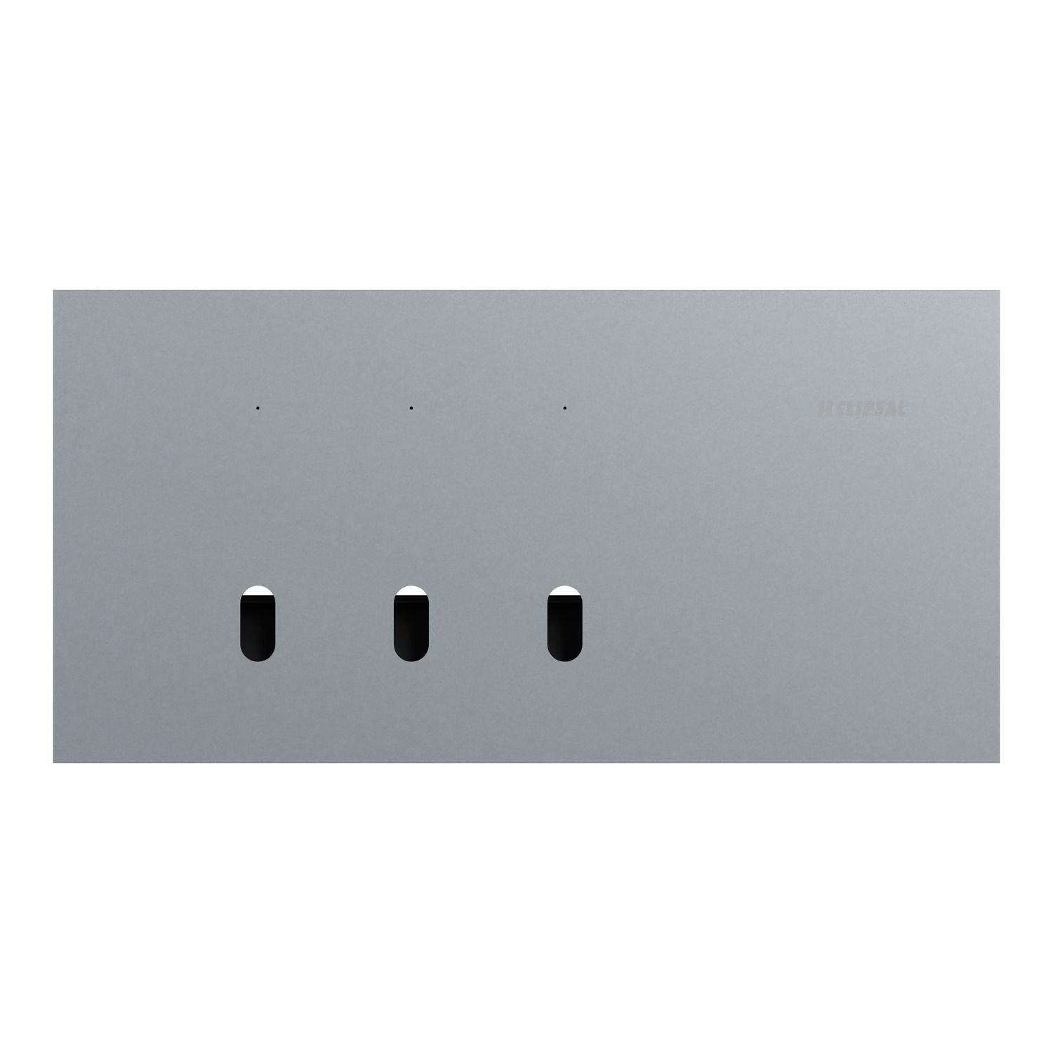 Picture of Grid Plate and Cover, Clipsal Solis T Series, 3 Gang, Horizontal