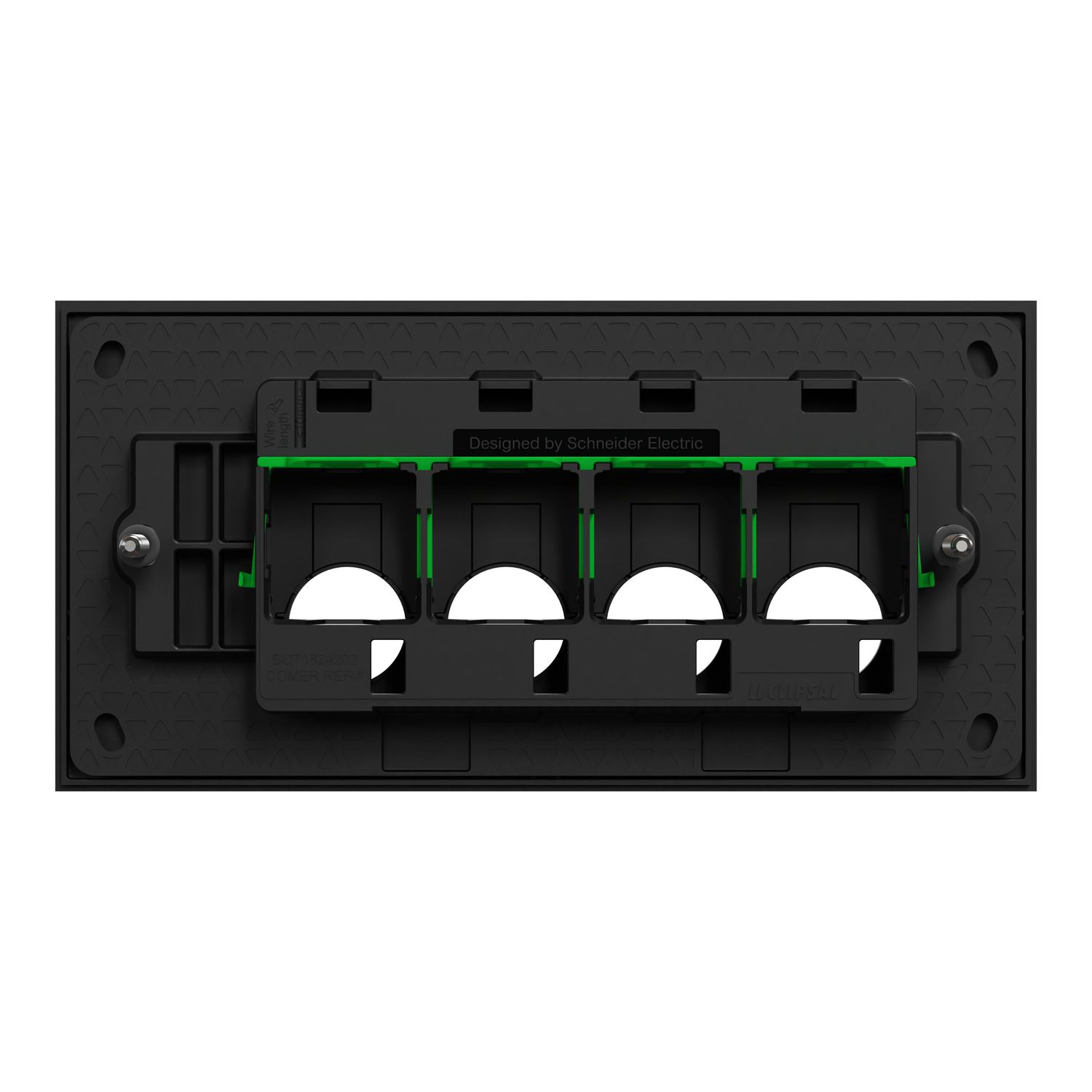 Picture of Grid Plate and Cover, Clipsal Solis, 4 Gang, Horizontal