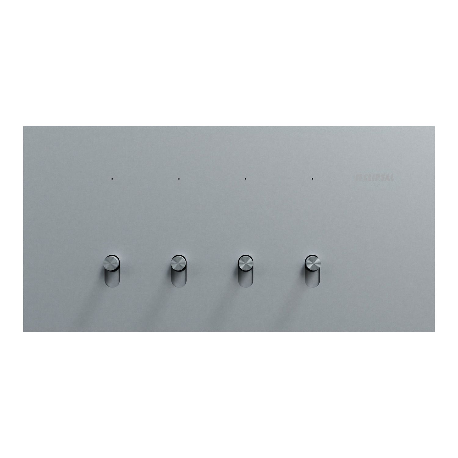 Picture of Flush Switch, Clipsal Solis T Series, Horizontal Mount, 4 Gang, 230V-240V, 10AX 1-Way/2-Way