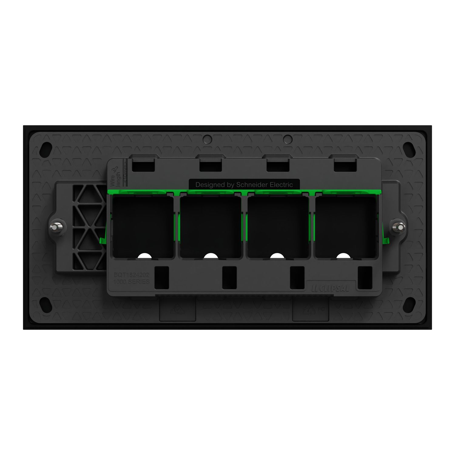 Picture of Grid Plate and Cover, Clipsal Solis T Series, 4 Gang, Horizontal