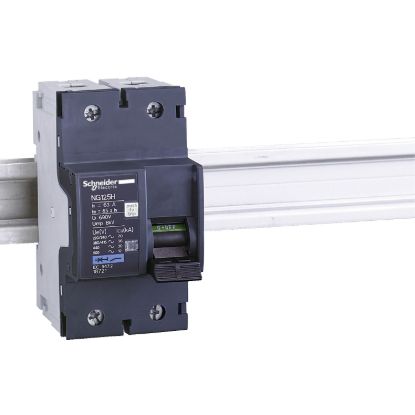 Picture of Miniature circuit breaker (MCB), Acti9 NG125H, 2P, 20A, C curve, 36kA (IEC/EN 60947-2)
