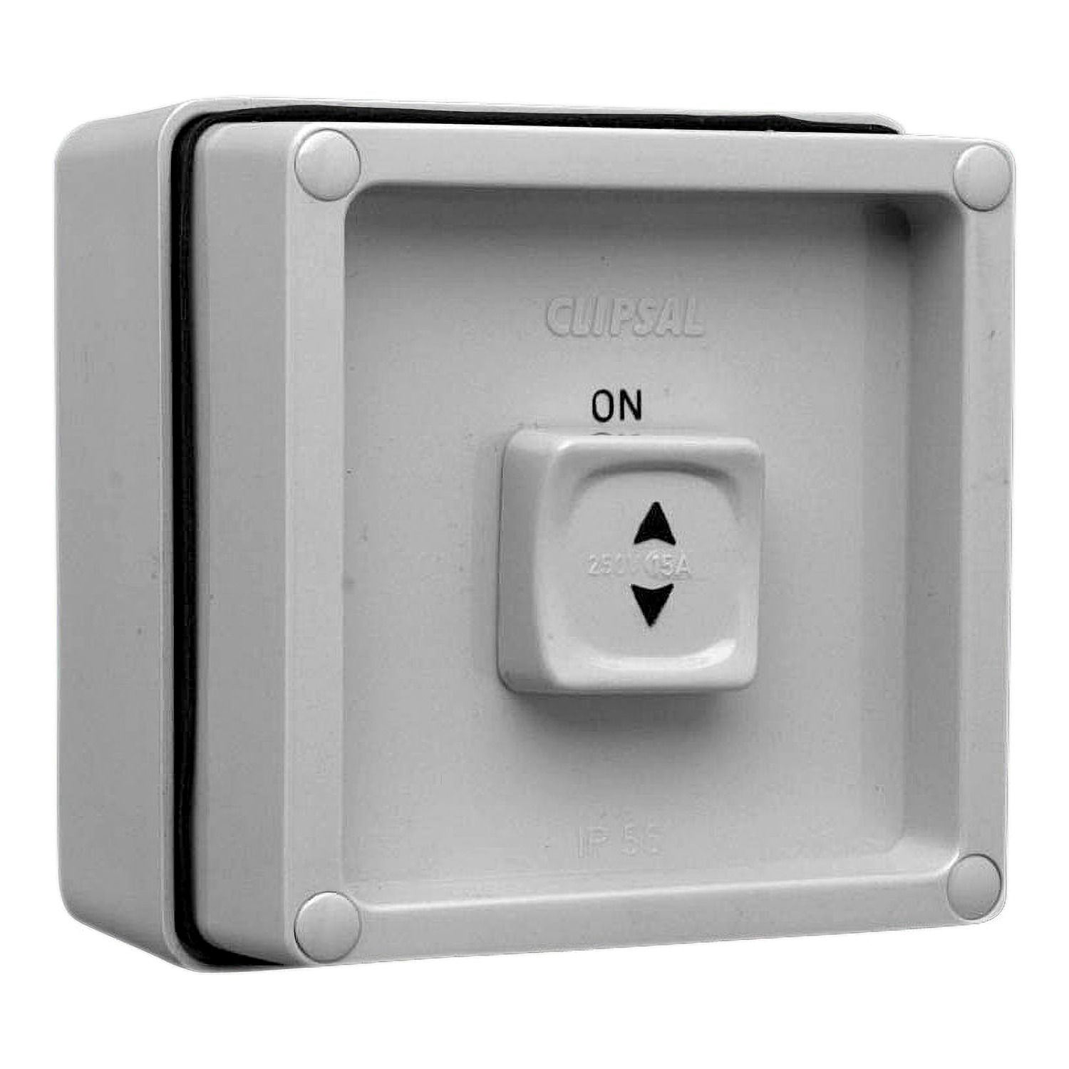 Picture of Surface Switch, Clipsal - 56 Series, 1 Gang, 1 Pole, 250VAC, 15A, Single Sliding