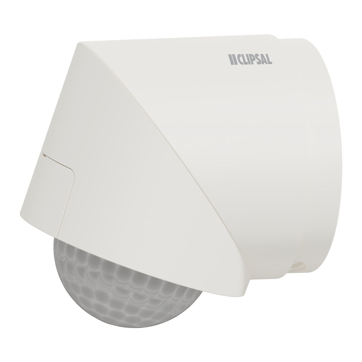 Picture of Clipsal - Motion Sensor, Movement sensor, works with wiser, infrascan outdoor, 360, 240VAC, 3-wires, IP66, white