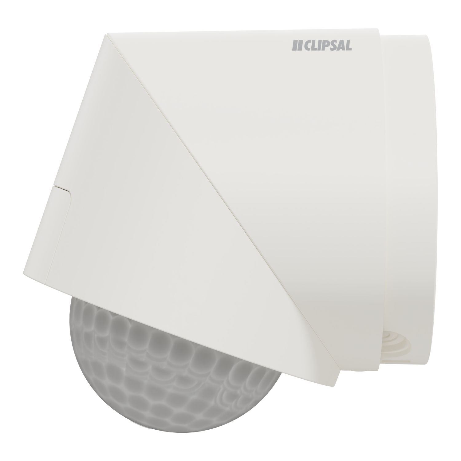 Picture of Clipsal - Motion Sensor, Movement sensor, works with wiser, infrascan outdoor, 360, 240VAC, 3-wires, IP66, white