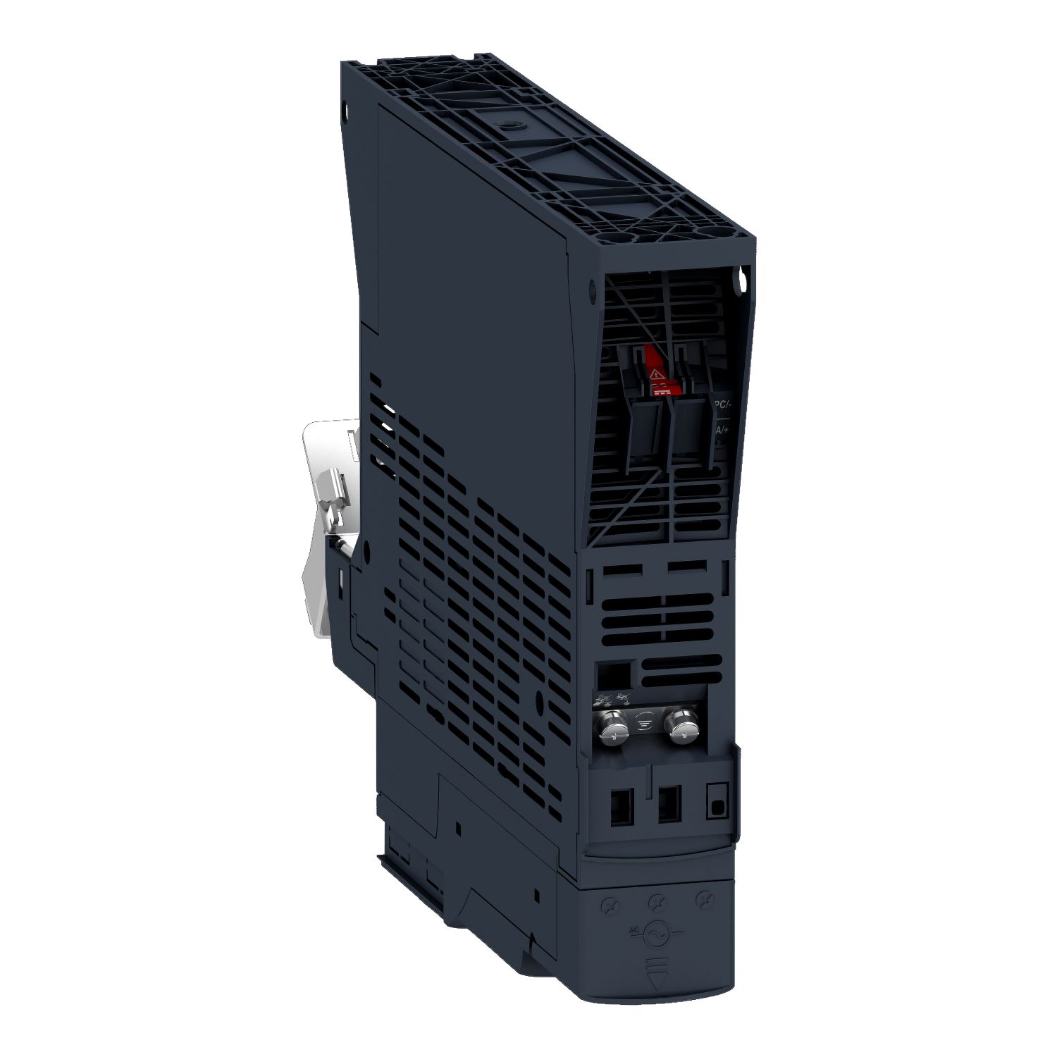 Picture of variable speed drive, Altivar Machine ATV320, 0.37kW, 380 to 500V, 3 phases, book