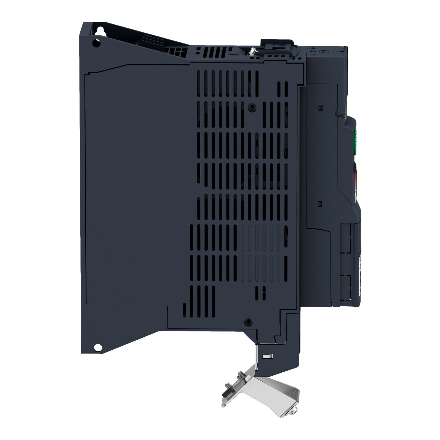 Picture of variable speed drive, Altivar Machine ATV320, 1.1kW, 380 to 500V, 3 phases, book