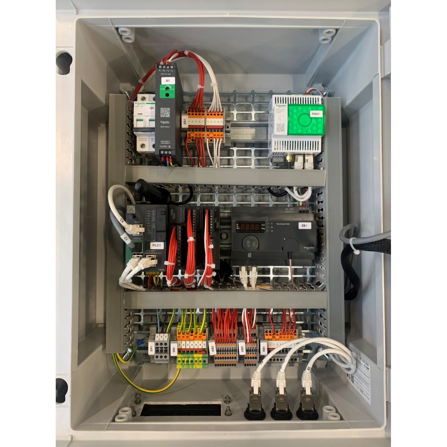 Picture of Equipment upgrade services, EcoFit Life Extension Essential, modernization services, digital box in enclosure