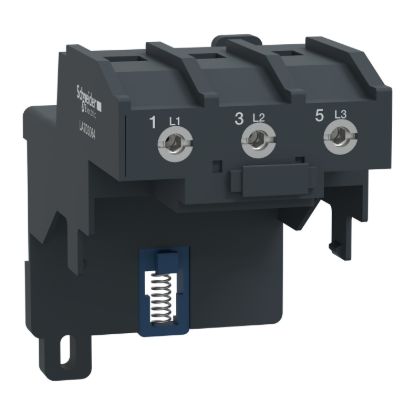 Picture of Adapter terminal block, TeSys LR.D, TeSys Deca,for separate mounting of LRD33**/LR2D3***/LR3D3***