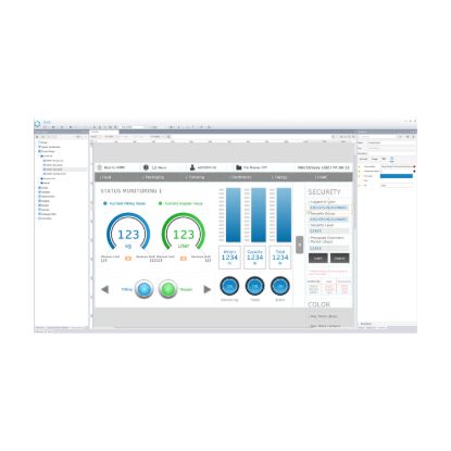 Picture of License, Pro-face BLUE, professional, buildtime, group, 3 stations, permanent, digital
