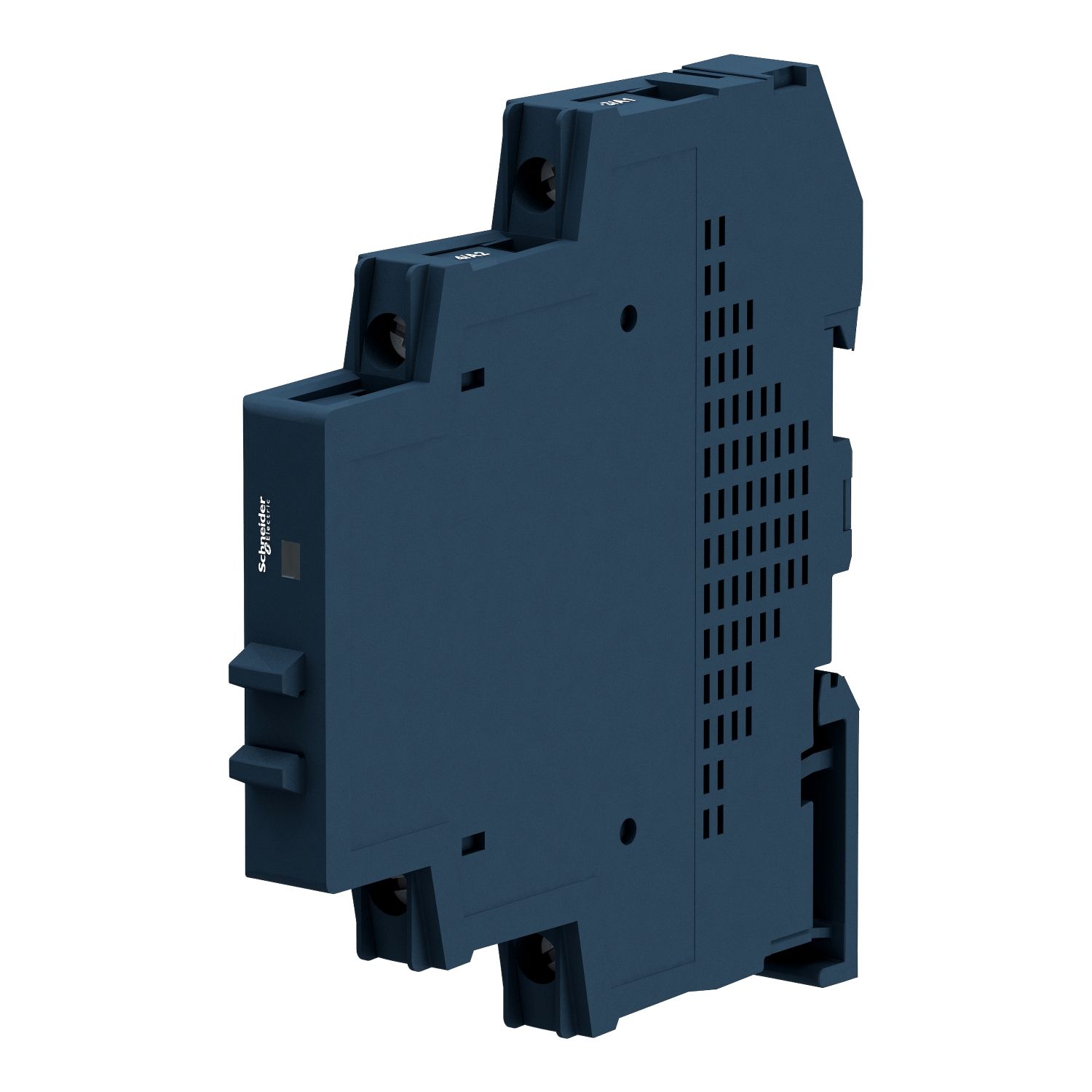 Picture of Solid state modular relay, Harmony Solid State Relays, 6A, DIN rail mount, zero voltage switching, input 90…140V AC, output 24...280V AC