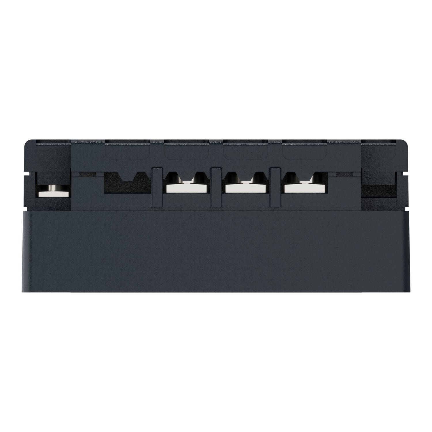 Picture of three phase relay, Harmony Solid State Relays, 50A, panel mount, random switching, thermal pad, input 4 to 32V DC, output 42 to 660V AC