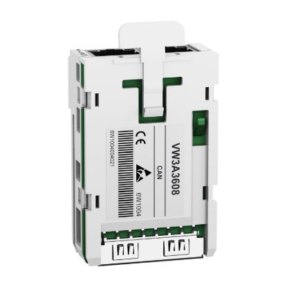 Picture of CANOPEN Communication Module, Lexium 32, Daisy Chain, 2 x RJ45 communication module