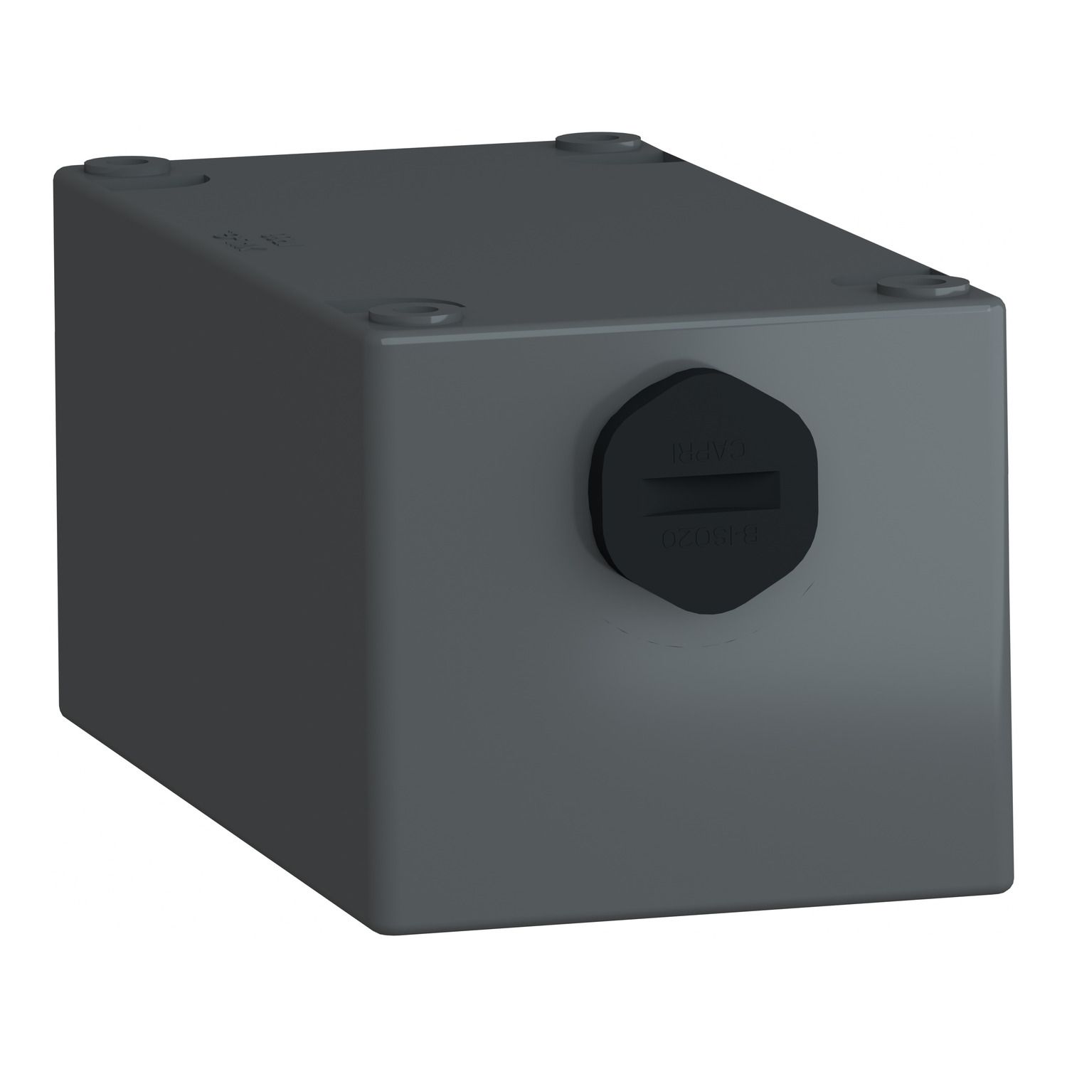 Picture of Empty control station, Harmony XALG, mineral reinforced polyamide, black, 2 cut outs, for severe environments