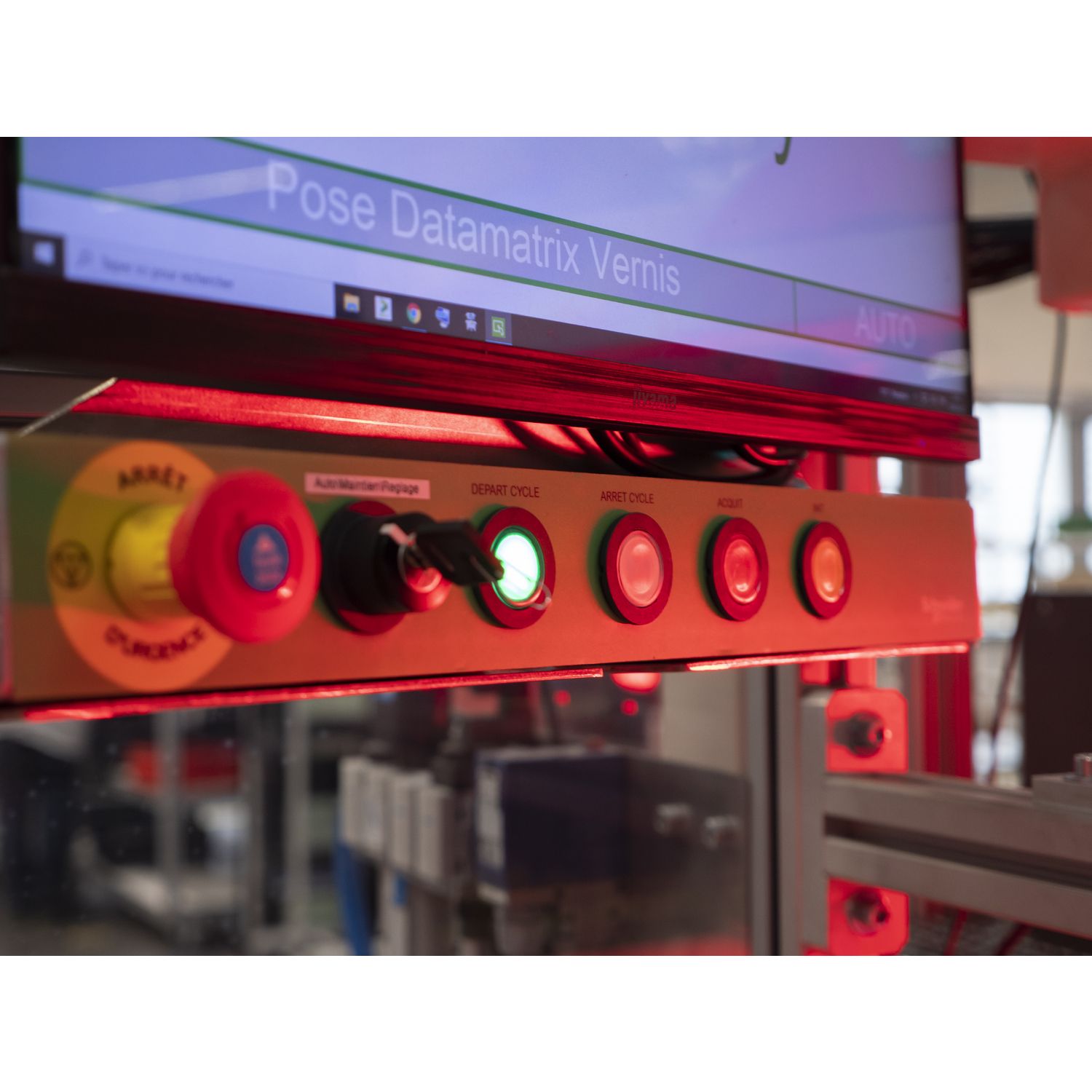 Picture of Panel mounted timer monofunction, Harmony XB5, plastic, 22mm, time delay 3...60min, 24V DC