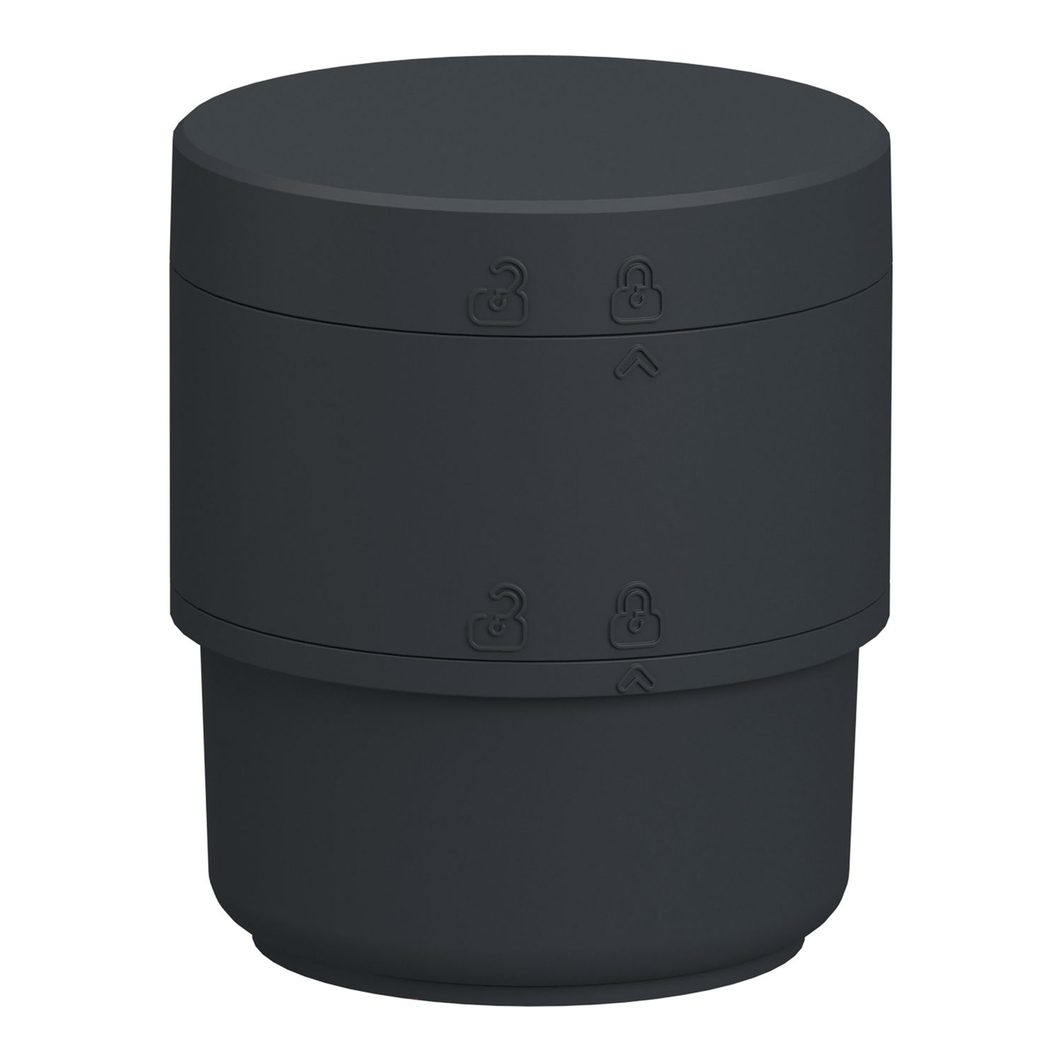 Picture of Base Module, Harmony XVB7 Modular Tower Light, Ø70mm, 24V AC/DC base with adapter and cover, Grey