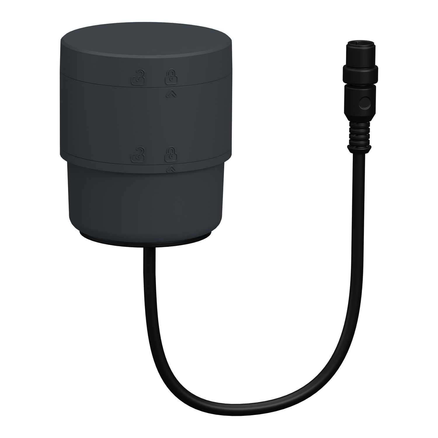 Picture of Base Module, Harmony XVB7 Modular Tower Light, Ø70mm, M12 Connector Base With Adapter And Cover, Grey