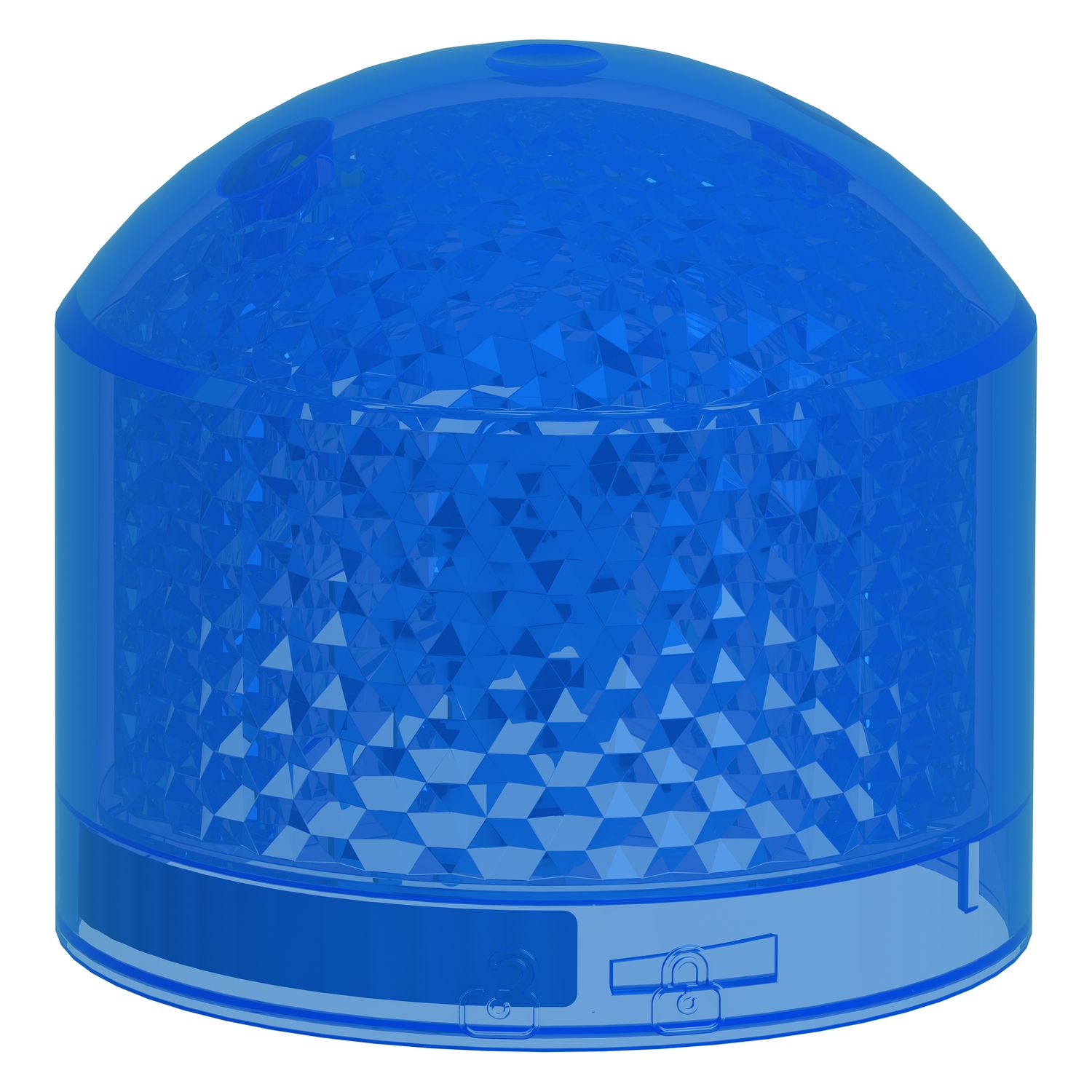 Picture of Light Module Beacon, Harmony XVB7 Modular Tower Light, Blue, Ø70mm, Steady, Colored Lens