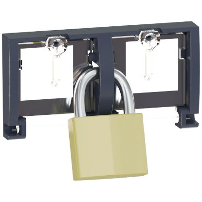 Picture of PUSHBUTTON PADLOCKING DEVICE