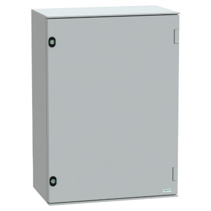Picture of Wall mounted polyester enclosure, Thalassa, Thalassa PLM, plain door, 747x536x300mm, IP66, IK10, RAL 7035