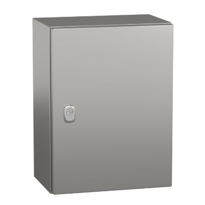 Picture of Wall mounted enclosure, Spacial S3X, stainless steel 316L, plain door, 400x300x200mm, IP66