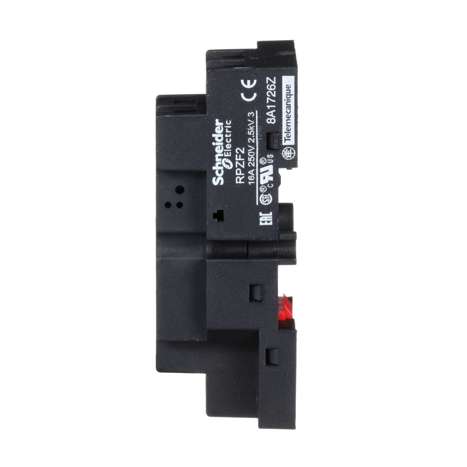 Picture of Harmony, plugin relay socket, mixed contact, 16 A, 250 V, screw clamp, for RPM2 relays